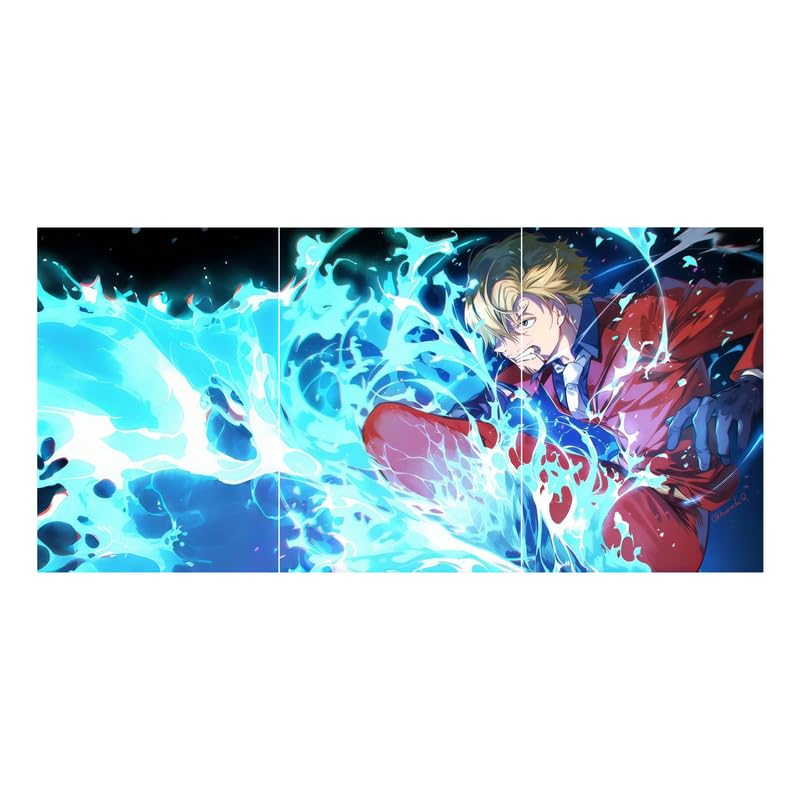 Aniculture One Piece Sanji Poster | Premium HD Anime Wall Art | Vibrant Print for Room, Office & Gaming Décor | 300 GSM Thick Poster