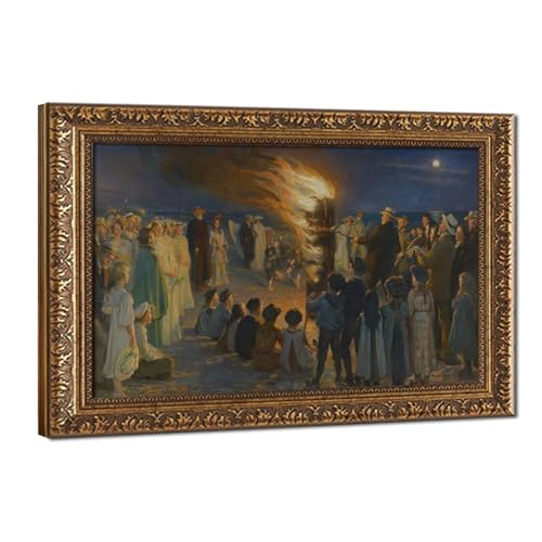 Impression sur toile de qualite superieure peinture de Kroyer 50.8 cm
