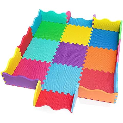 Alfombra de Juegos Edukit de Espuma EVA con Bordes Cover