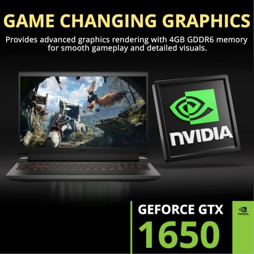 Image of Dell G5 15 5510 15.6 inch FHD 120Hz Gaming Laptop, Intel Core i5-10200H, GeForce GTX 1650, 16GB DDR4, 1.5TB Storage(512GB SSD+1TB Docking Station Set), Backlit Keyboard, Wi-Fi 6, Win 10, Dark Shadow Grey