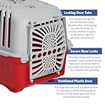 MidWest Homes for Pets Spree Travel Pet Carrier, Red | Hard-Sided Pet Kennel Ideal for Toy Dog Breeds, Small Cats & Small Animals | Dog Carrier Measures 19.1L x 12.5 W x 13H - Inches - Image 3