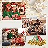 Gejoy 24 Pieces Christmas Jingle Bell Necklaces Bulk Large Bell Necklaces for Craft Holiday Party Supplies (Light Gold) #4