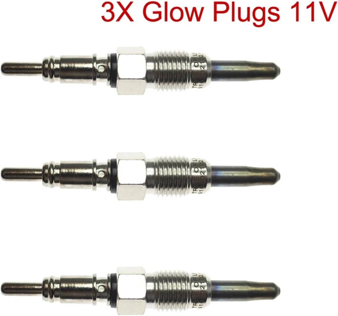 Glow Plug Set For A4 Avant B5 B6 A6 C4 C5 2001 2002 2003 2004 Dual Core Heater Glow Plugs Maintenance Kit 11V N10302102 0100226199
