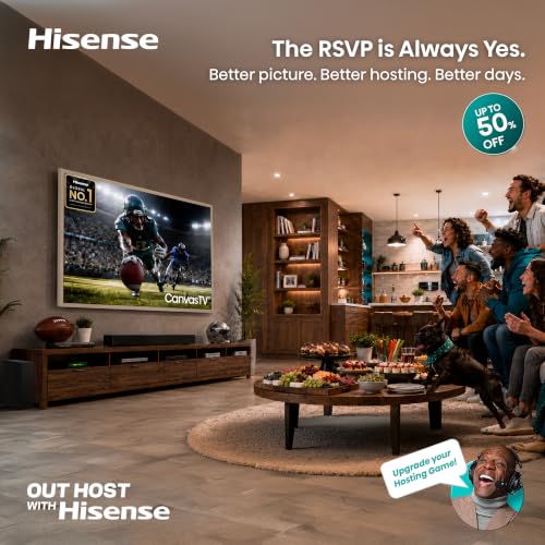 Hisense 50“ Hi-QLED S7 CanvasTV Series 4K UHD Google, photo 2 of 4