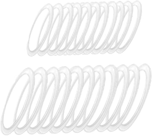 Miniatura 9 de 22 tapas de tarro de boca ancha para Ball Kerr y más, tapas de almacenamiento de plástico de colores de grado alimenticio para conservastarros de