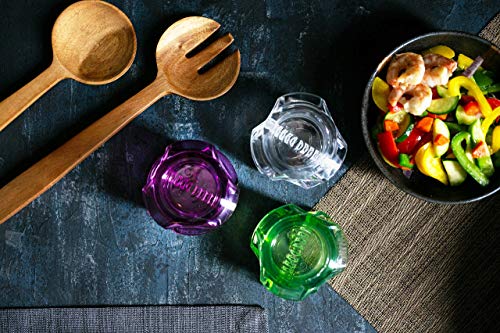 NexTrend Garlic Twister 4th Gen - Multifunctional Kitchen Mincer and Grinder for Ginger/Herb/Nuts, Easy to Clean! (Purple) - Image 3