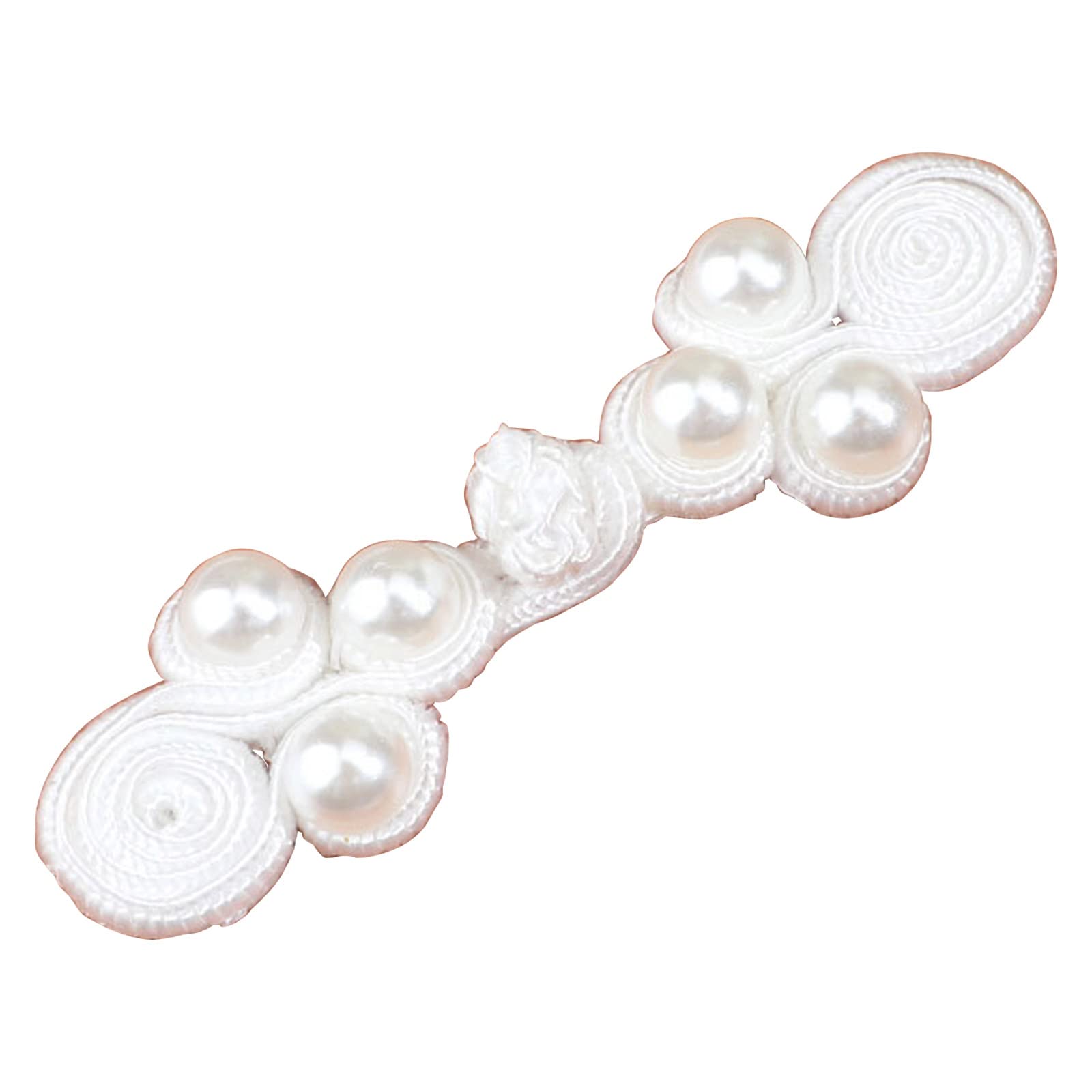Buxuaaaa 1 Pair Cheongsam Button Cloak Clasps Button Chinese for Tang Suit Buttons Knot Closure Fasteners Cheongsam Sewing Cloak Clasps