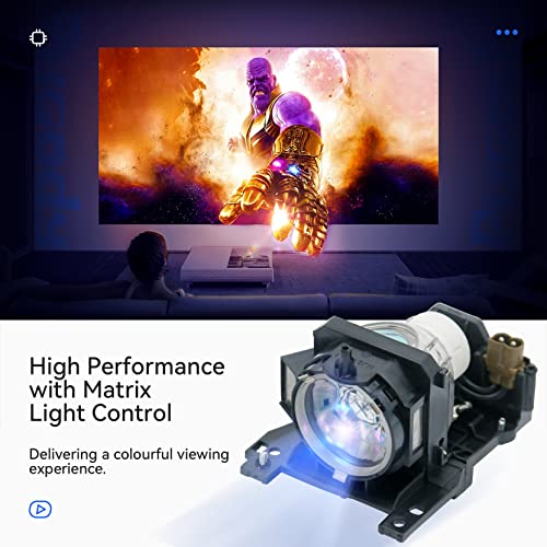 Repuesto Lámpara para Proyector Pugody DT00911 miniatura 4