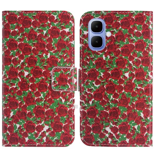 TienJueShi ���[�Y �ω��� �|�[�` �ی삷�� ������� Cover Case �V���R�[�� TPU Silicone �X�^���h ���U�[ ���� �J�[�h���[ �J�o�[ ���z �P�[�X �蒠�^ ���e Infinix Smart 10 X6725 6.67 
