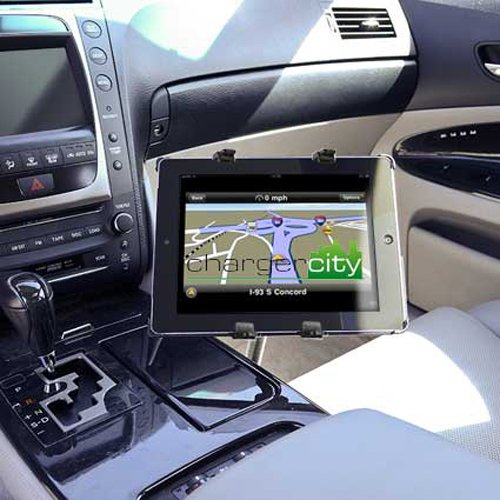 Chargercity Heavy Duty Flexible 22“ Aluminum Gooseneck Eld Compliant Car Truck Fleet Floor Seat Bolt Tablet Mount For Apple Ipad Air Pro Mini Microsoft Surface Pro/Book Verizon 7 8 10 12 Tablets #TOP2