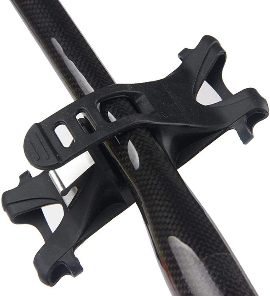 Aeromdale Fahrrad Silikon Handyhalterung Gummiband Fahrrad Lenkerhalterung für Motorrad 4-6 Zoll Schwarz Sport & Freizeit
