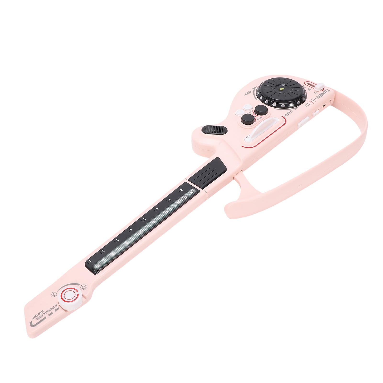 Giocattolo per Chitarra Elettrica per Bambini |Chitarra Intelligente Senza Corde con Luci LED e Giradischi DJ |Giocattolo Musicale Bluetooth per Bambine e Ragazze Dai 3 Anni in su | da