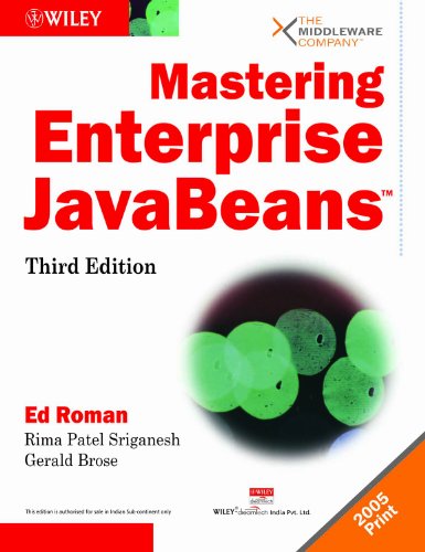 Mastering Enterprise JavaBeans 8126505664 Book Cover