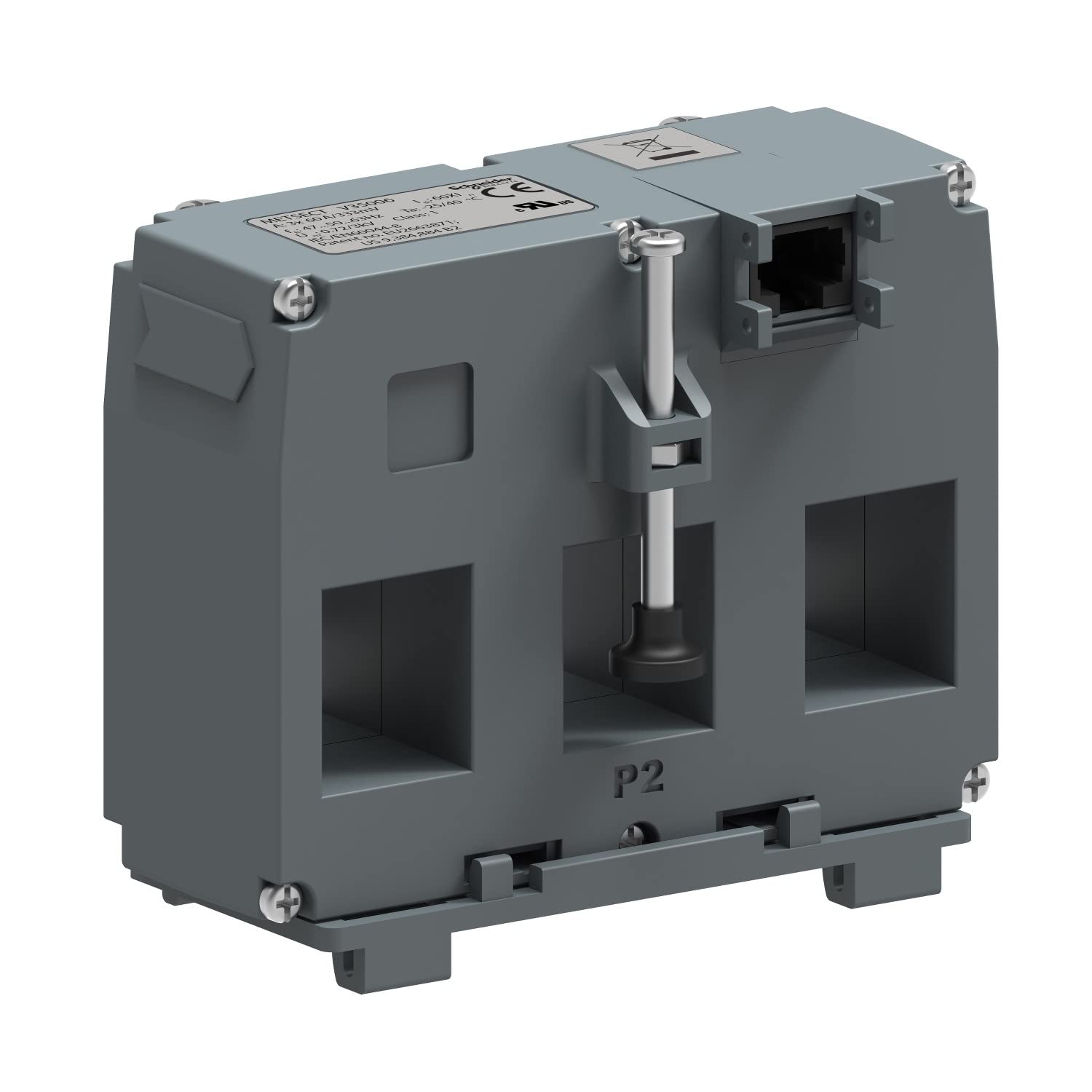 Transformateur de courant RJ45 35 mm 160 A 0,333 V pour sous-comptage