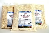 Lupitas Brand 3 pack Popped Amaranth (Amaranto) 8 oz 226 gr bags (24 oz, 678 gr total) perfect for cereal or to create Mexican 'alegrias'