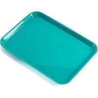 Vista 21 de JMU 20 Piezas Bandejas Dentales a Granel Autoclavables de Plástico para Procedimientos Planas, Bandeja de Configuración de 13.25" X 9.75", Tamaño B