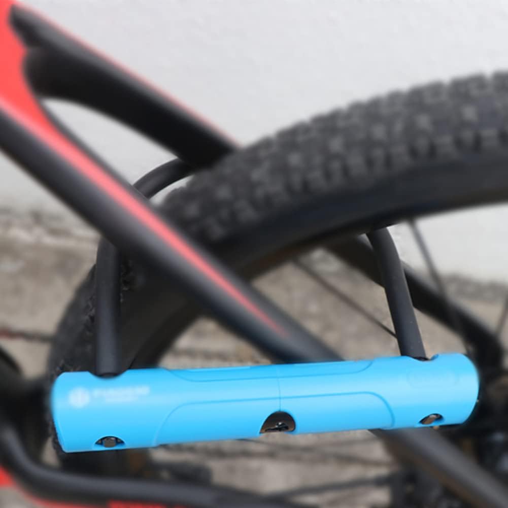 Heavy Locks Heavy Duty Bicycle U-Lock Bicycle Lock U-Lock Durable, Beautiful Bicycles U Lock Width 145mm X 5.7in Blue U-Locks for Bicycles
