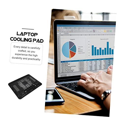 Base enfriadora para laptop POPETPOP con ventilador USB miniatura 7