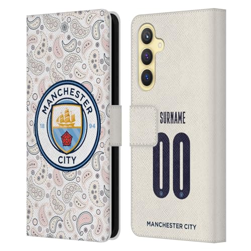 Coque portefeuille Manchester City Samsung S23 FE 5G étui cuir personnalisé personnalisé