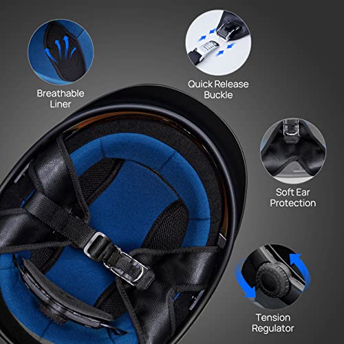 Ilm Half Helmet Open Face Motorcycle Helmets For Moped Cruiser Scooter With Sun Visor, Dot Approved Model-210V (Golden, Medium) #TOP3