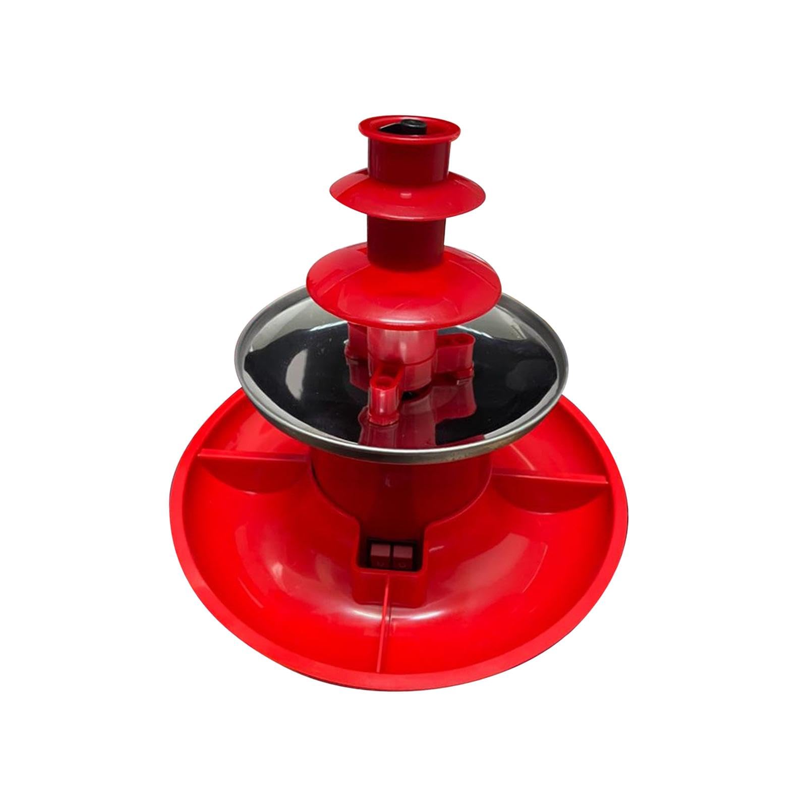 Chocolate Fountain Fondue Maker 3 Stage US Standard Plug for Party Household-image-49