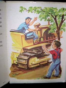 Hardcover The Busy Bulldozer (A Rand McNally Elf Book) Book