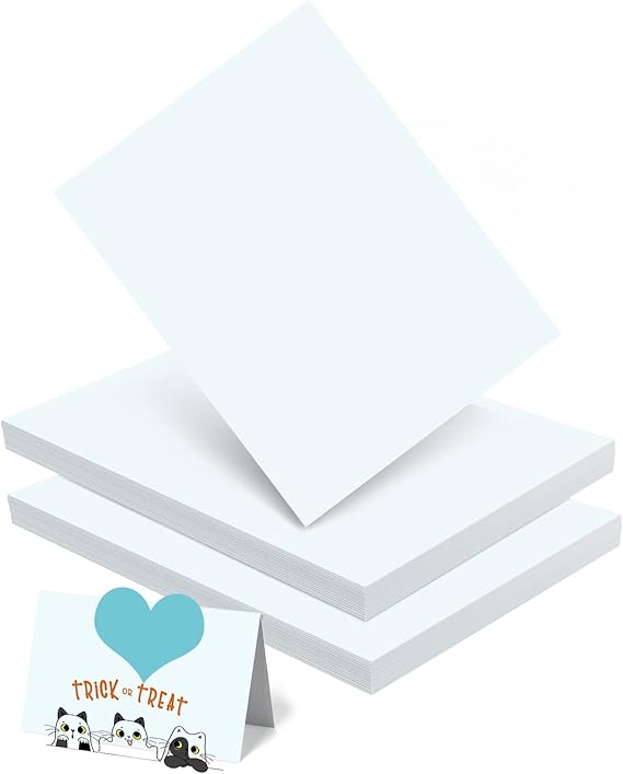 White Cardstock Paper 8.5 x 11, 120 Sheets 250g Premium
