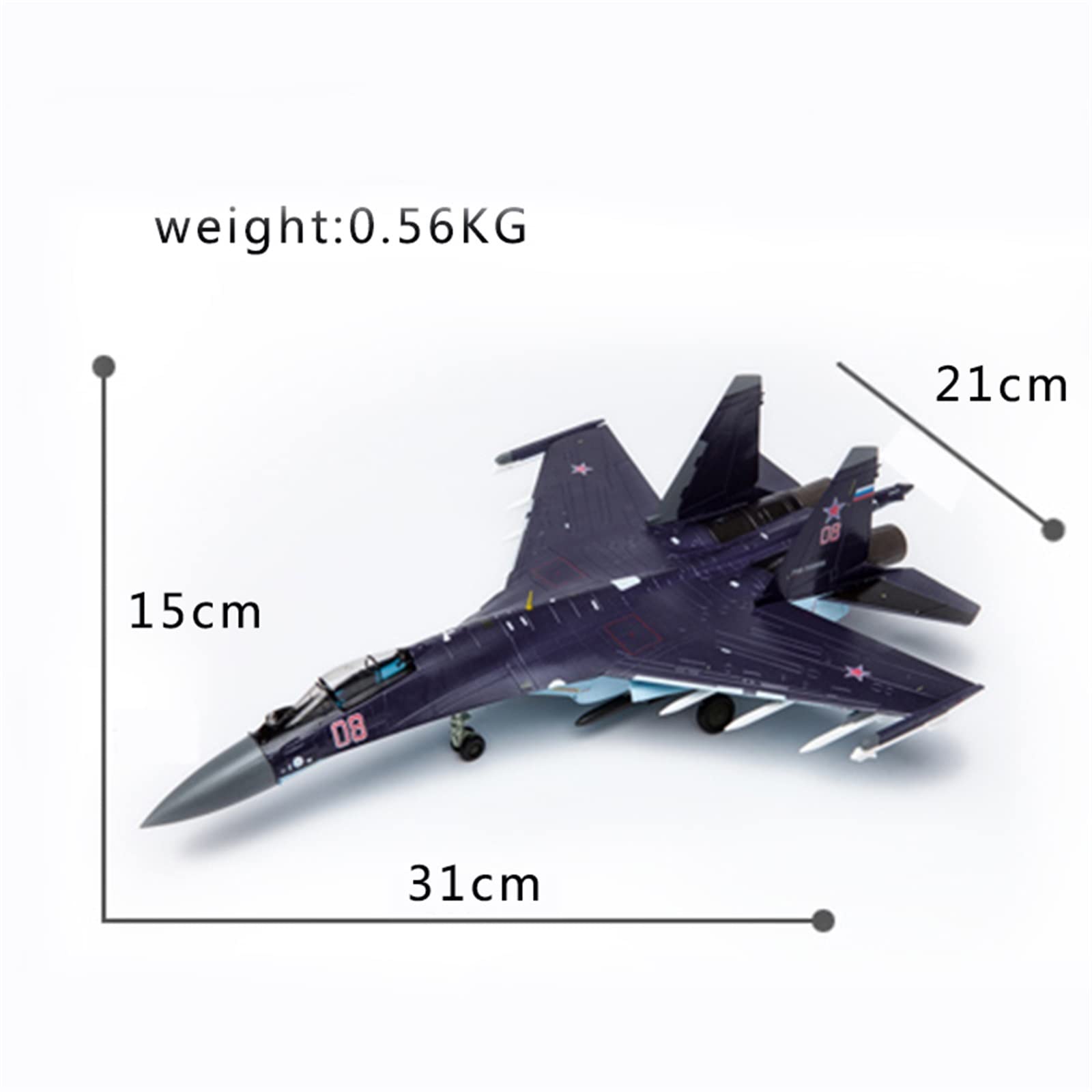 Amazon.co.jp: 模型飛行機 1 72 合金戦闘機スホーイ Su-35 マルチ