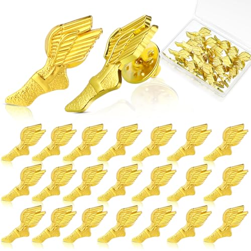 Tondiamo Cross Country Running Pins for Track and Field Runners Gift Marathon Running Shoe Chenille Pins for Team Race Day