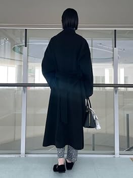 ミラオーウェン ボリュームコート レディース ダウンベスト 黒 ミラオーウェン ボリュームコート レディース ダウンベスト 黒