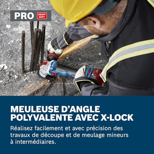 GWX 18V 11 X LOCK Meuleuse d'angle sans fil 125 mm - vue 4