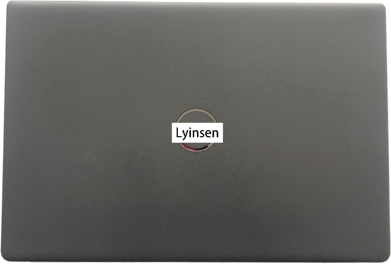 Replacement 15.6" Laptop LCD Cover Back Rear Top Lid with Hinges for Dell Latitude 3510 E3510 08XVW9 8XVW9 460.0KD05.0001 0004 46M.0KDCS.0029 Black