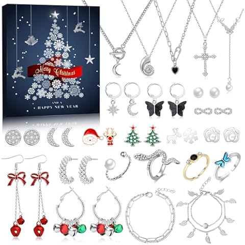 Calendrier de l'Avent Bijoux PIIDUOO 2024 Cover