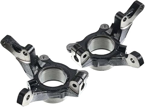 2pcs Suspension Steering Knuckle Assembly Front Left Driver And Right Passenger Side Steel Black With ABS Hole 3870A008_3870A012_3870A007_3 3870A007 3870A011,SHIPS FROM USA