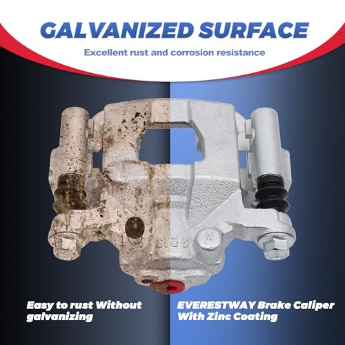 Image of 19B2780 19B2781 Rear Disc Brake Calipers Compatible with 2002-2018 Altima | 2PCS Rear Driver & Passenger Side Calipers with Bracket Compatible with 02-18 Nissan Altima, 2003-08 & 2019-22 Nissan Maxima