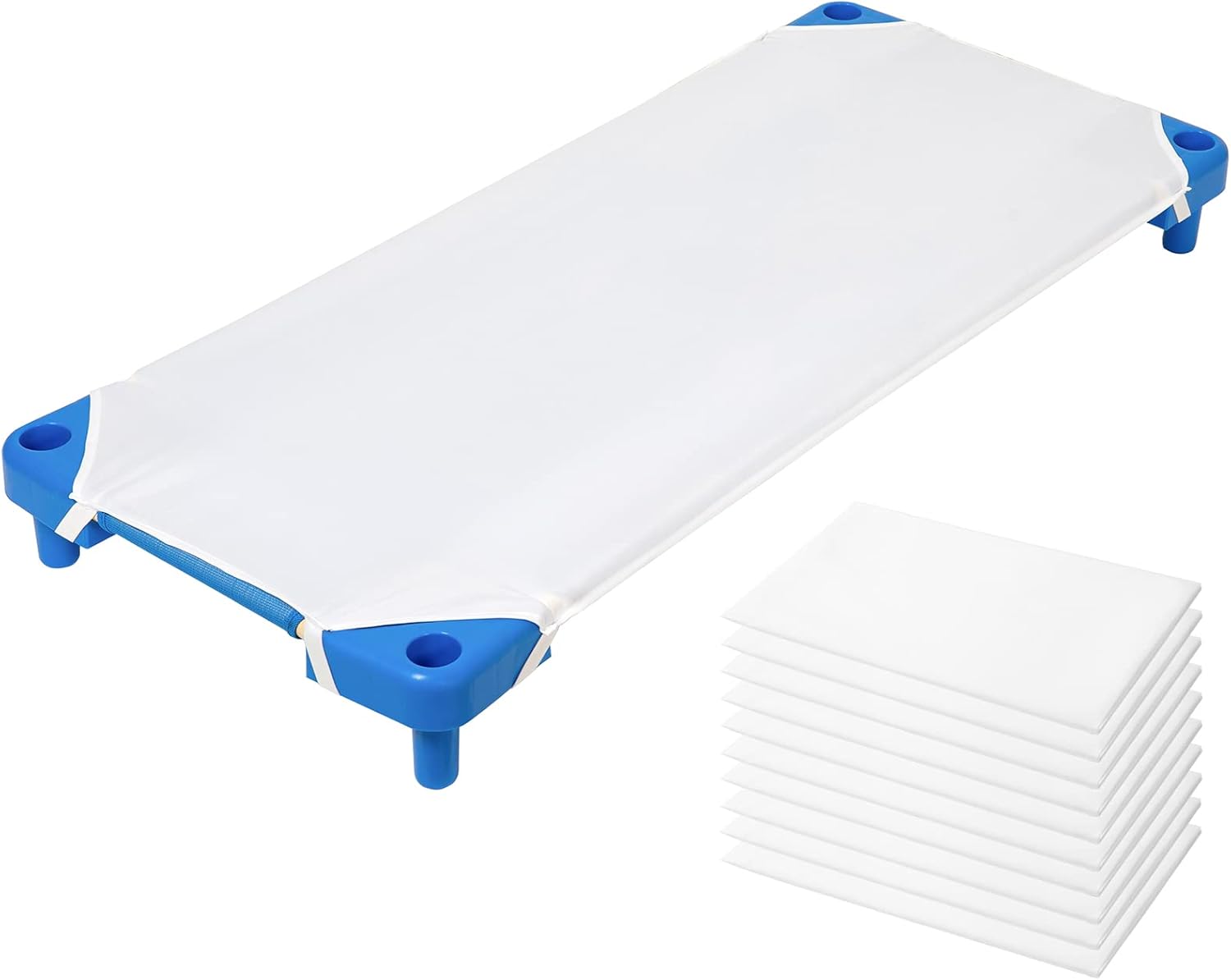 Cot Sheet for Daycare, 10 Pack Standard Size Preschool Cot