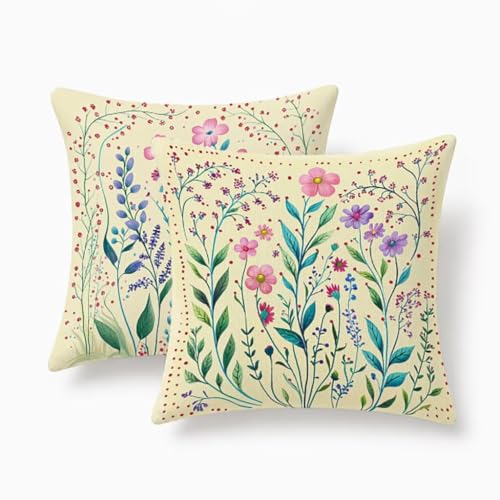 Lin coussin extérieur impérméable 60x60 de qualité supérieure beige - 2