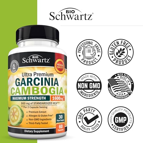 BioSchwartz Garcinia Cambogia Weight Loss Pills
