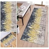 Teppich Läufer für Flur rutschfest Waschbar Teppichläufer 110 x 160 cm 6mm Dicke...