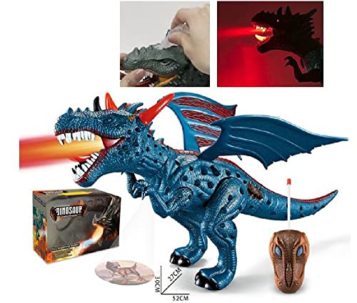 Dragon cracheur de feu RC télécommandé avec générateur de vapeur d'eau - 6