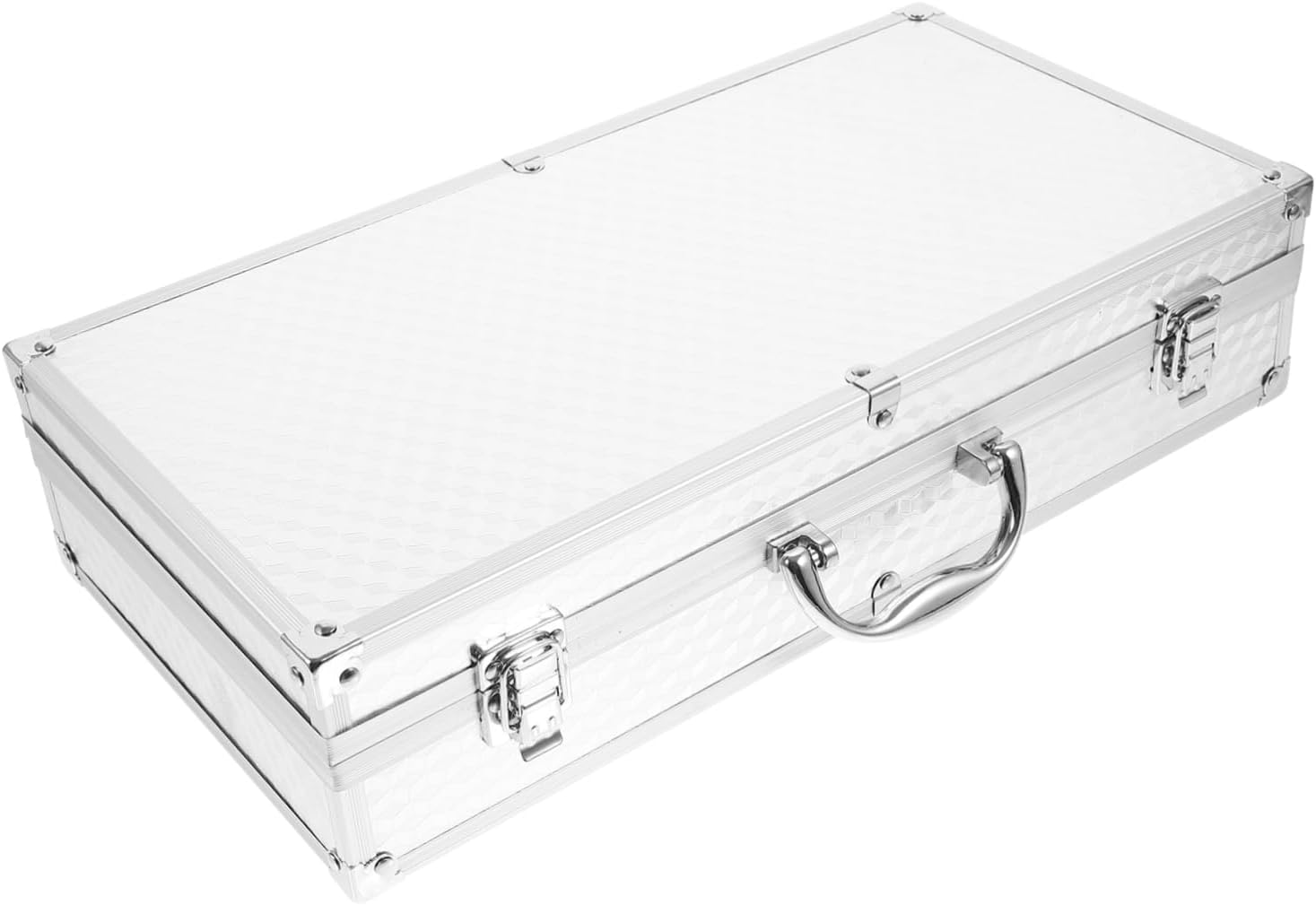 SUPVOX Travel Case Aluminum Microphone Case for Electronics Men's Hard Briefcase