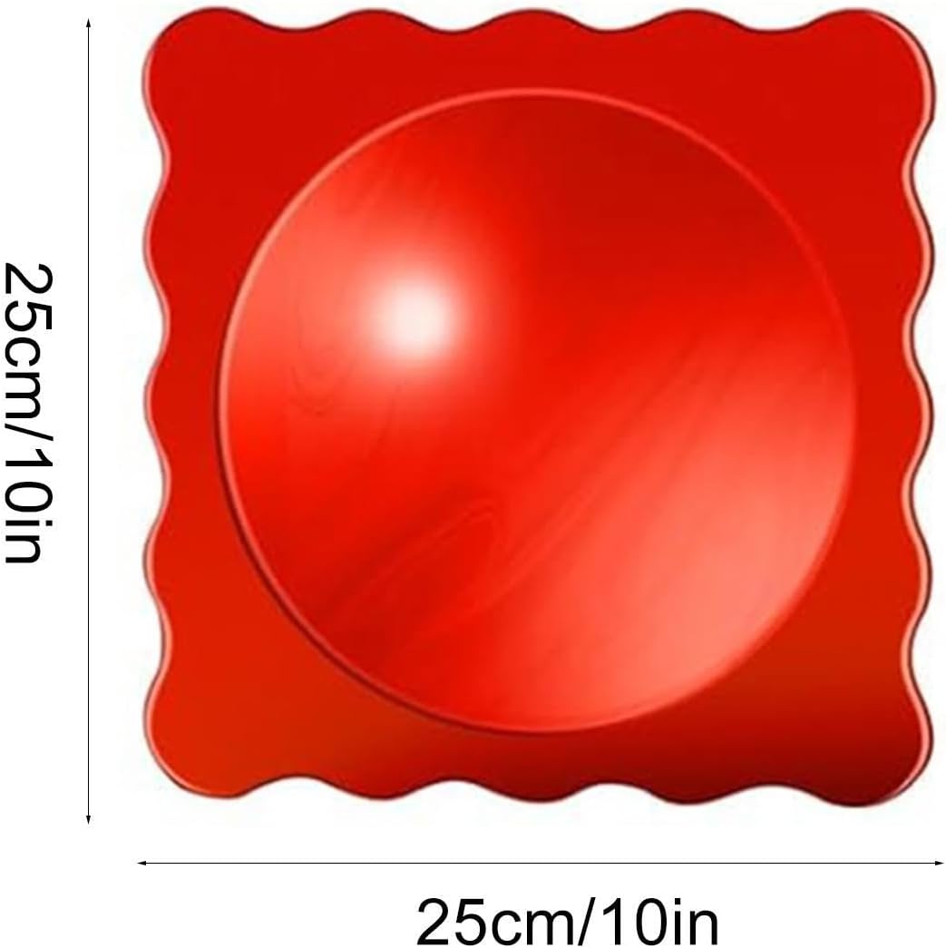 Sensory Bubble Mirror Wall Decor, 3 Piece Acrylic Bubble Mirror Set, Playful Corner Wall Art for Home Office School Kindergarten Playroom Daycare Game Room