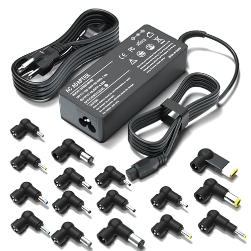 90W 16Tips Universal Laptop Charger - Compatible for HP Dell Acer...