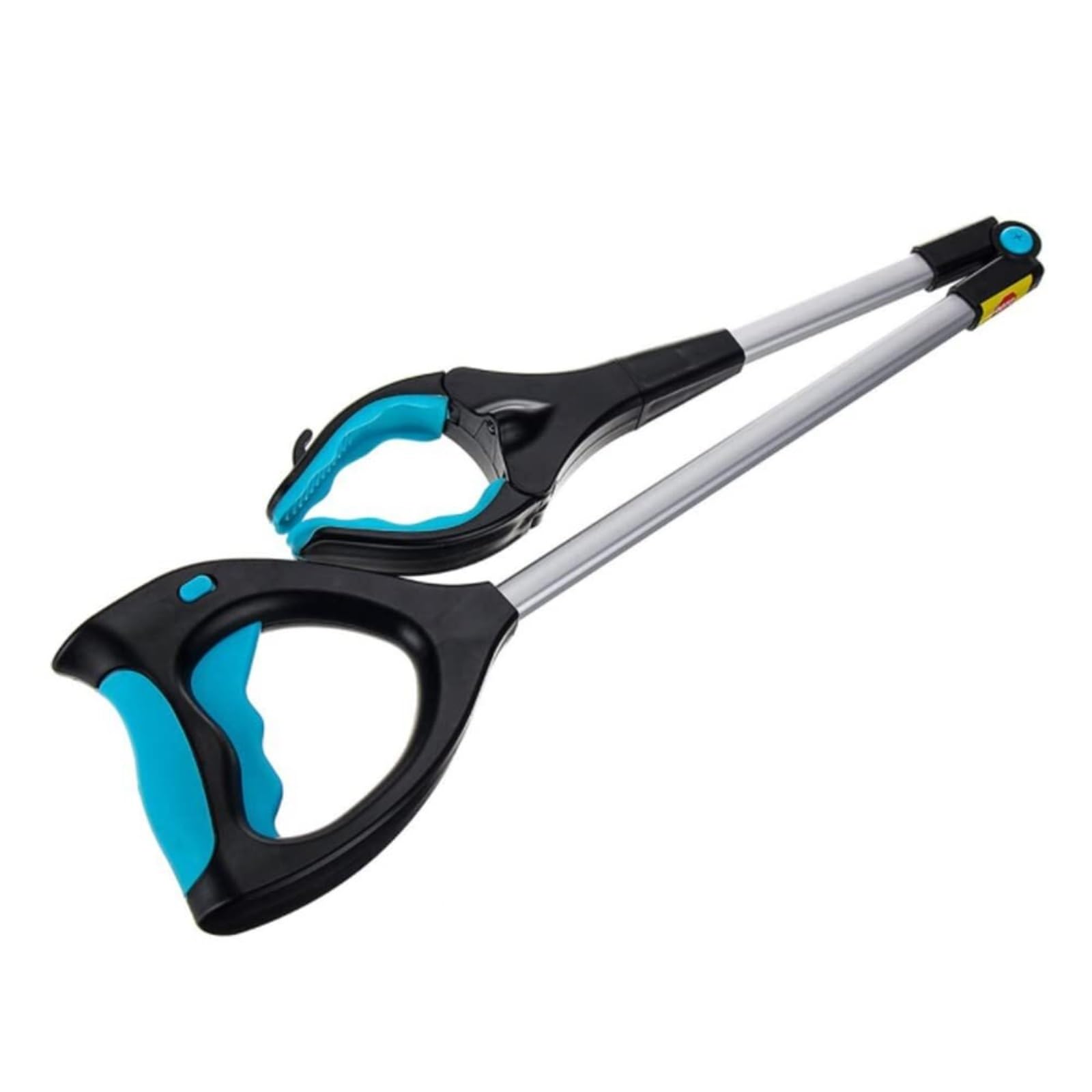 Pinza Raccogli Oggetti Resistente Pinza Prensile Pieghevole con Ganascia Antiscivolo E Luce Integrata Pinza Antiscivolo