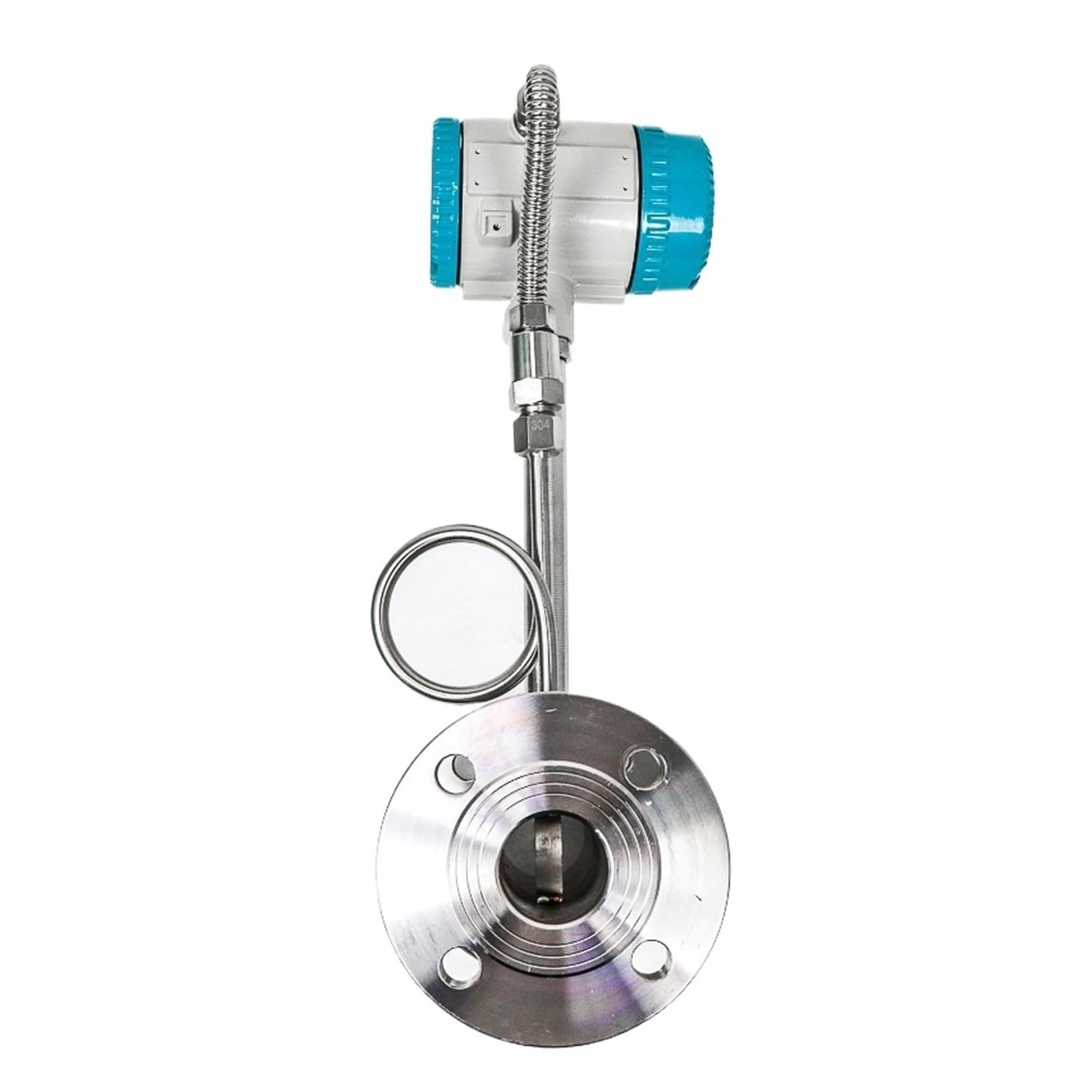 Caudalímetro De Acero Inoxidable For De Gas Con Compensación De Temperatura Y Presión. Caudalímetro De Con Pantalla LCD. Garantizar la estabilidad(DN65)