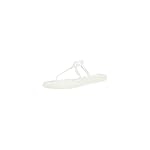 Tory Burch Women's Mini Miller Thong Flip Flops, Clear, 6 Medium US