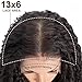 Style Icon 26 Inch 13x6 Lace Frontal Wig Free Part Long Curly Wig Heat Resistant Fiber Dark Brown Wig(26 Inches,5B)