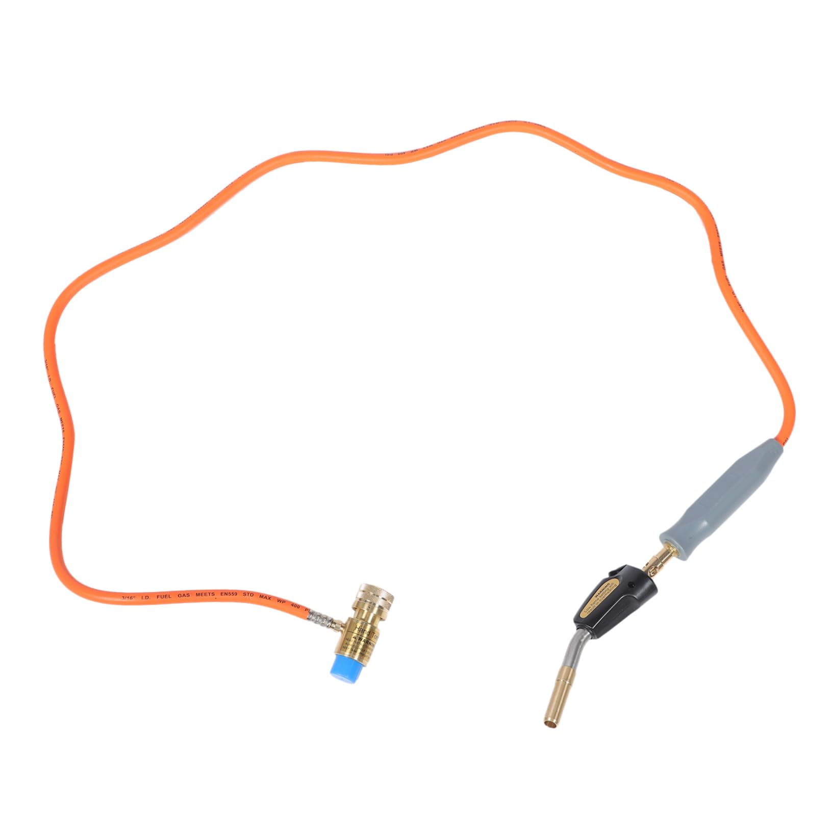 Soplete de Gas para Soldadura y Reparación con Válvula Fina Americana y Diseño Duradero Compatible con Fontanería y Cocina Gas