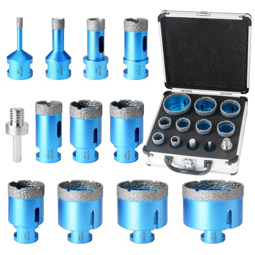 ACFAN 12PCS Diamond Hole Saw Kit