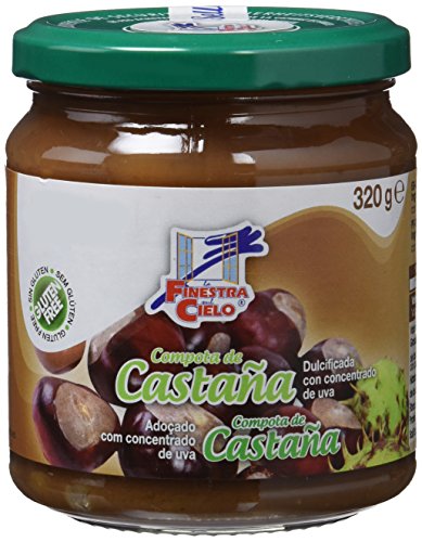 La Finestra Sul Cielo Compota de Castaña - Paquete de 4 x 320 gr - Total: 1280 gr